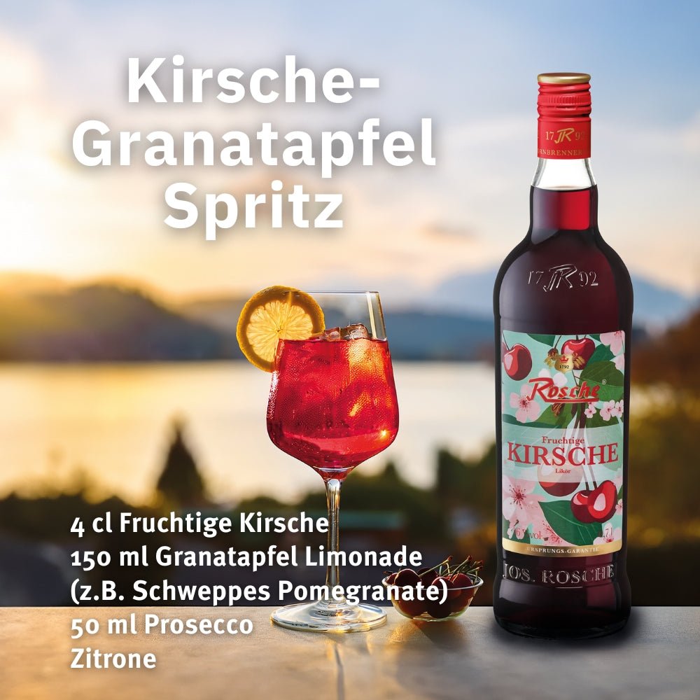 Rosche - Kirsche-Granatapfel Spritz