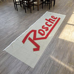 Rosche - Hissfahne für Masten mit Ausleger (100x300 cm) - Edelkorn-Brennerei Jos. Rosche