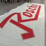 Rosche - Hissfahne für Masten mit Ausleger (100x300 cm) - Edelkorn-Brennerei Jos. Rosche
