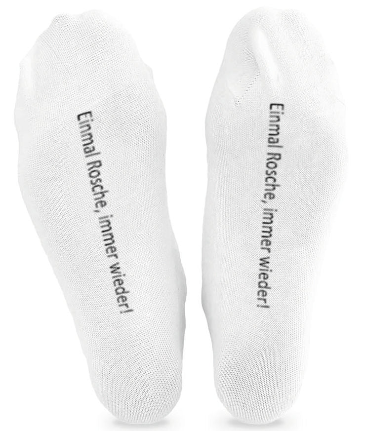 Socke – Motiv Rosche (weiß)