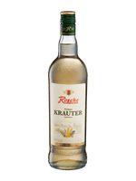 Flasche Rosche Feiner Kräuter Spirituose 0,7l mit 30 % Vol Alkohol in grüner Kappe