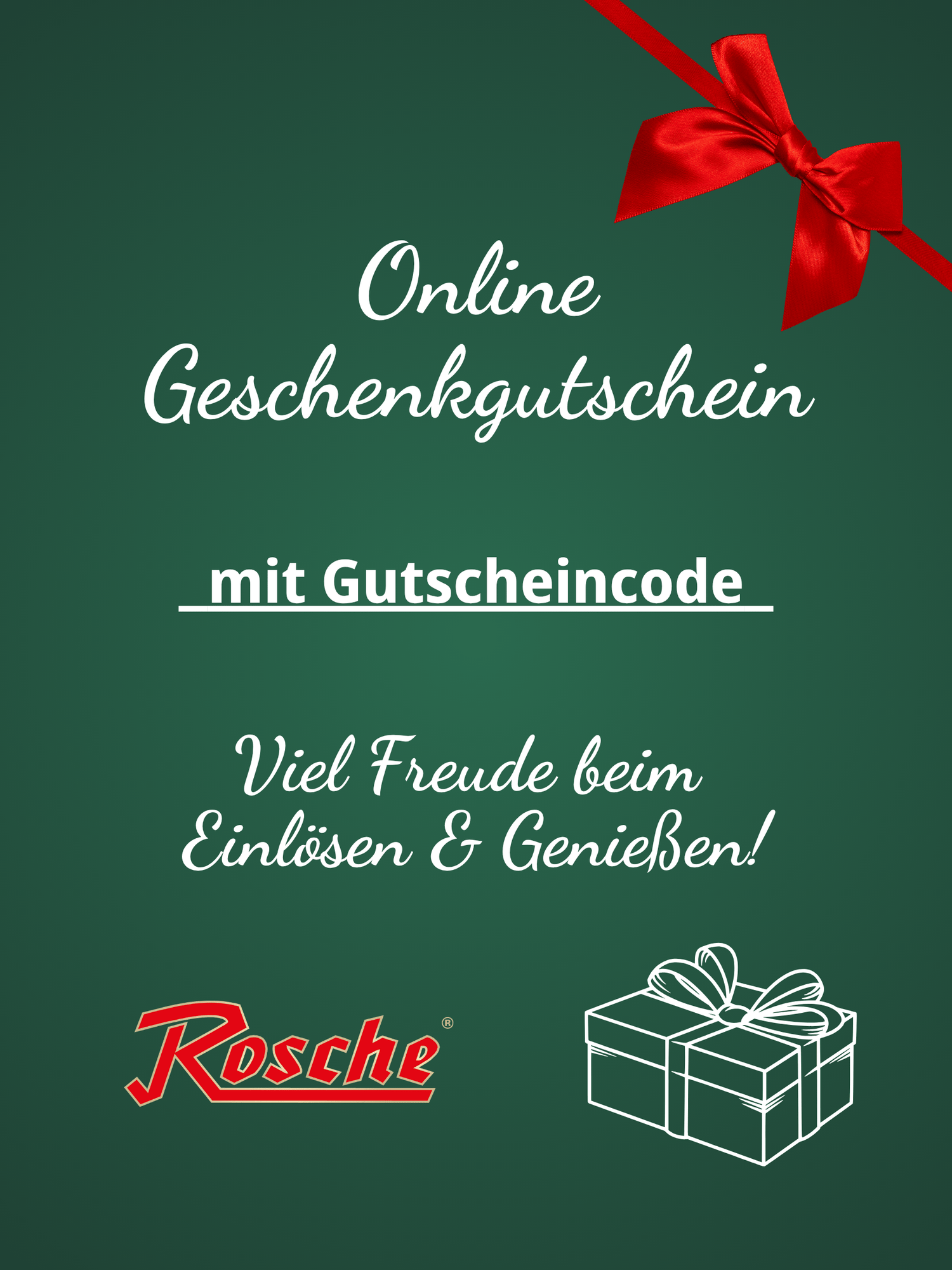 Online-Geschenkgutschein