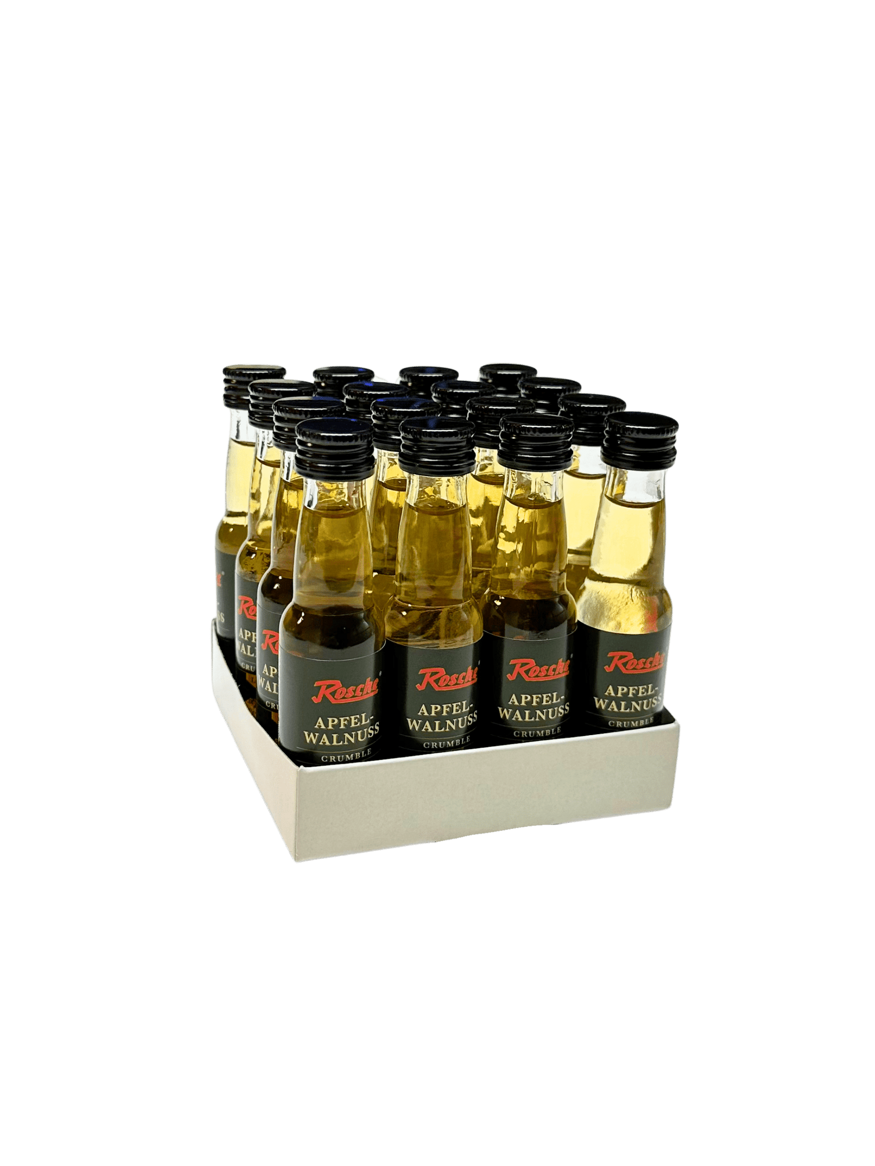 Apfel-Walnuss Crumble 16x0,02 l - Würfel - Edelkorn-Brennerei Jos. Rosche