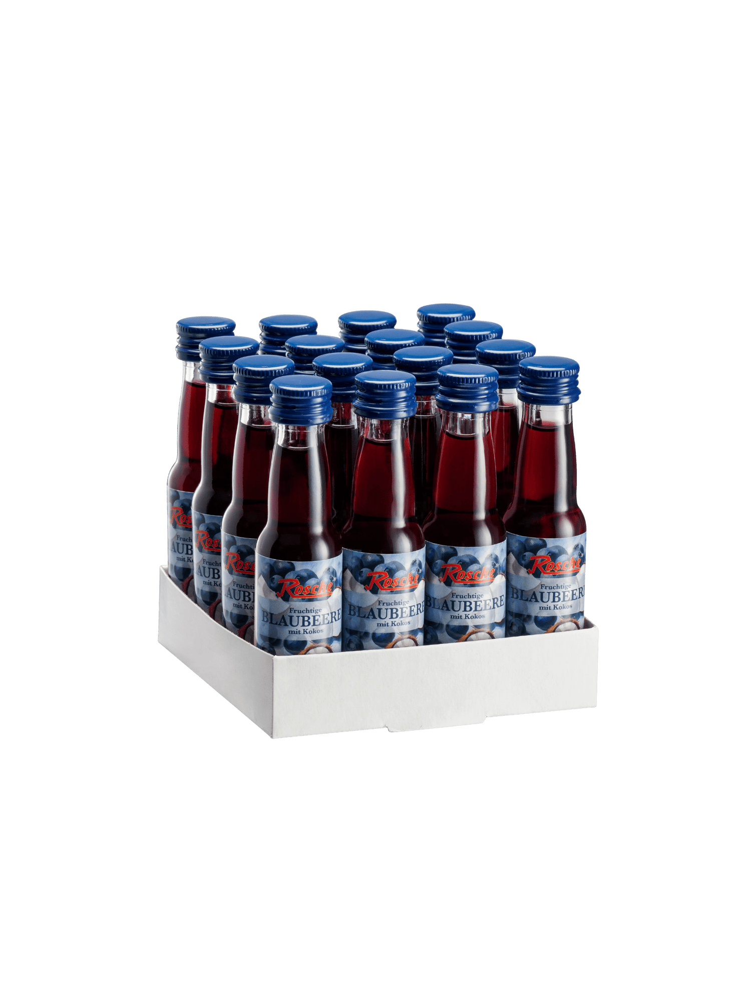 Blaubeere mit Kokos - 16x0,02 l - Würfel