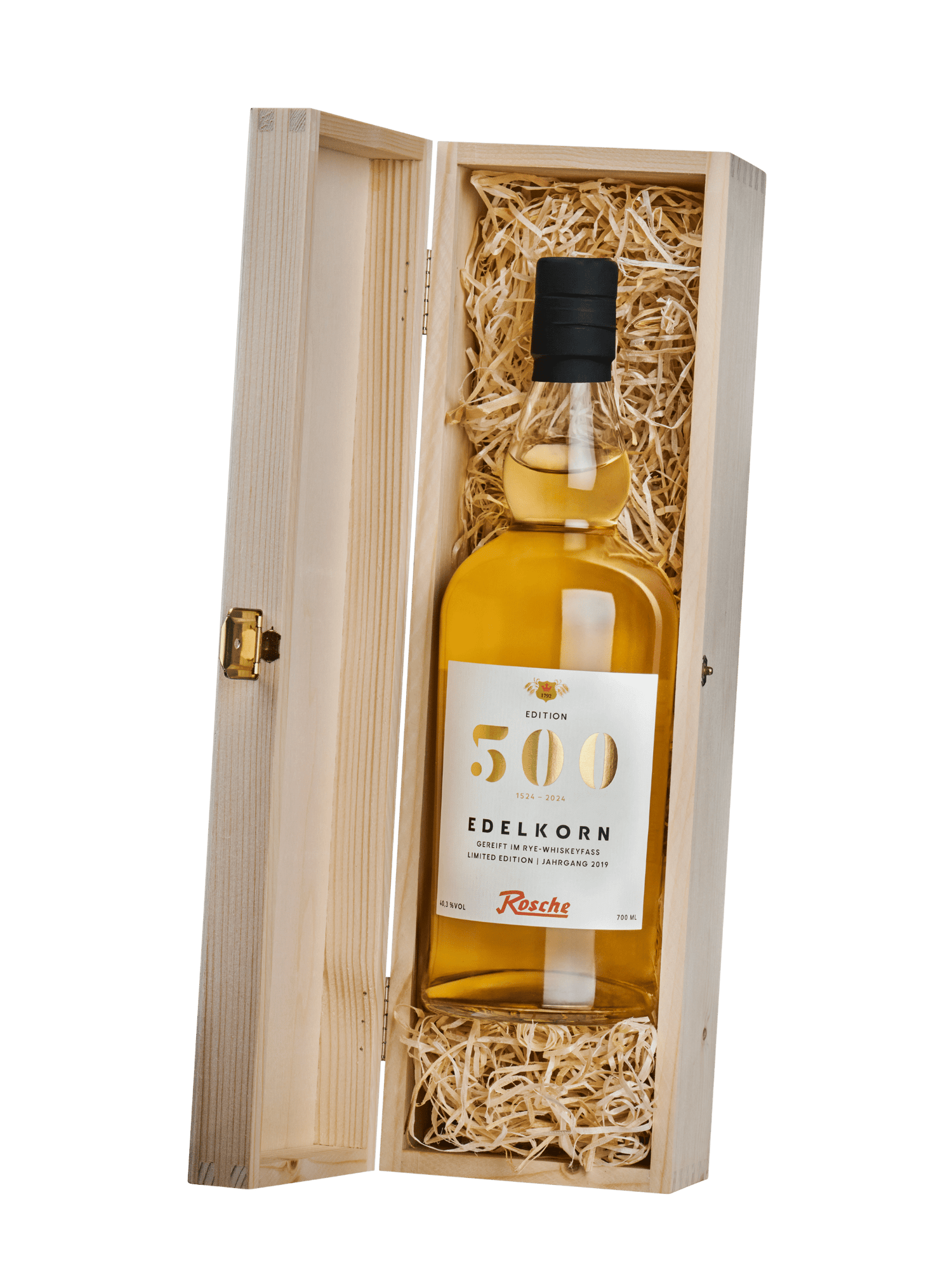 Edition 500 - Edelkorn gereift im Rye-Whiskeyfass (Limited Edition)