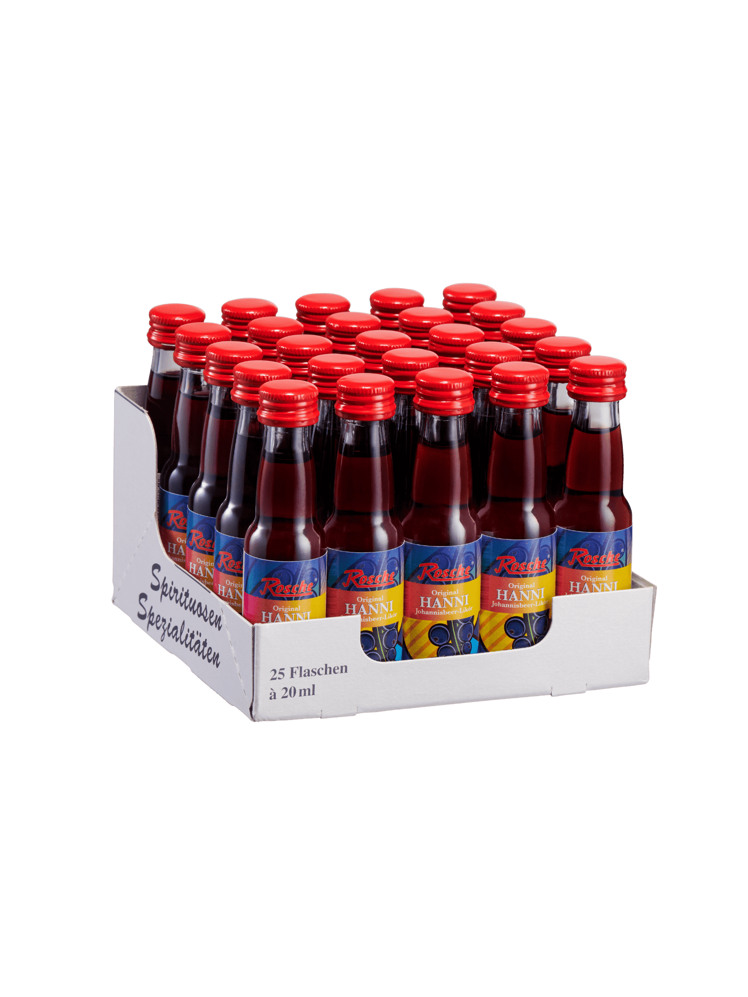 Hanni Johannisbeerlikör 25x0,02 l - Würfel