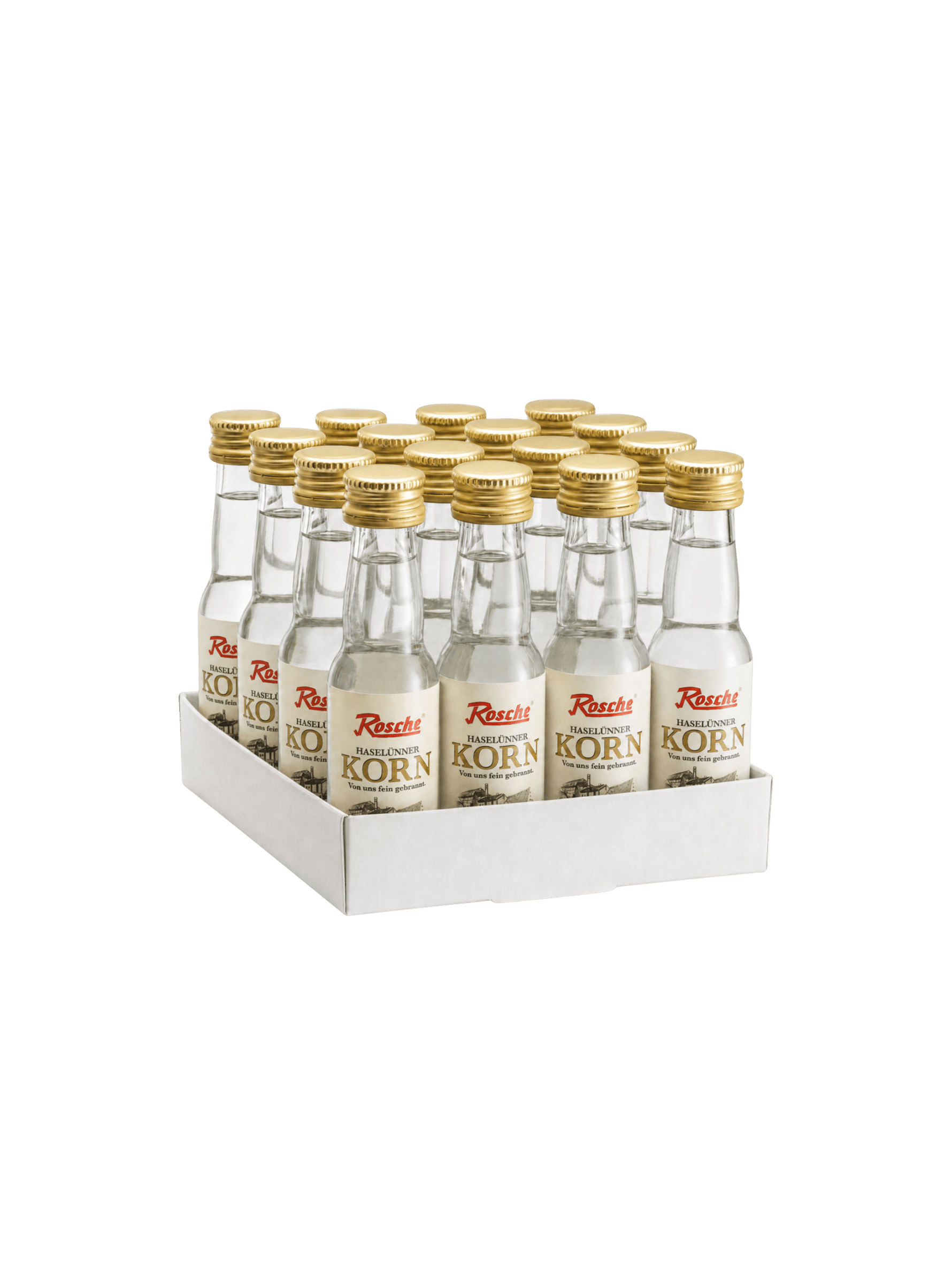 Haselünner Korn 16x0,02 l - Würfel - Edelkorn-Brennerei Jos. Rosche