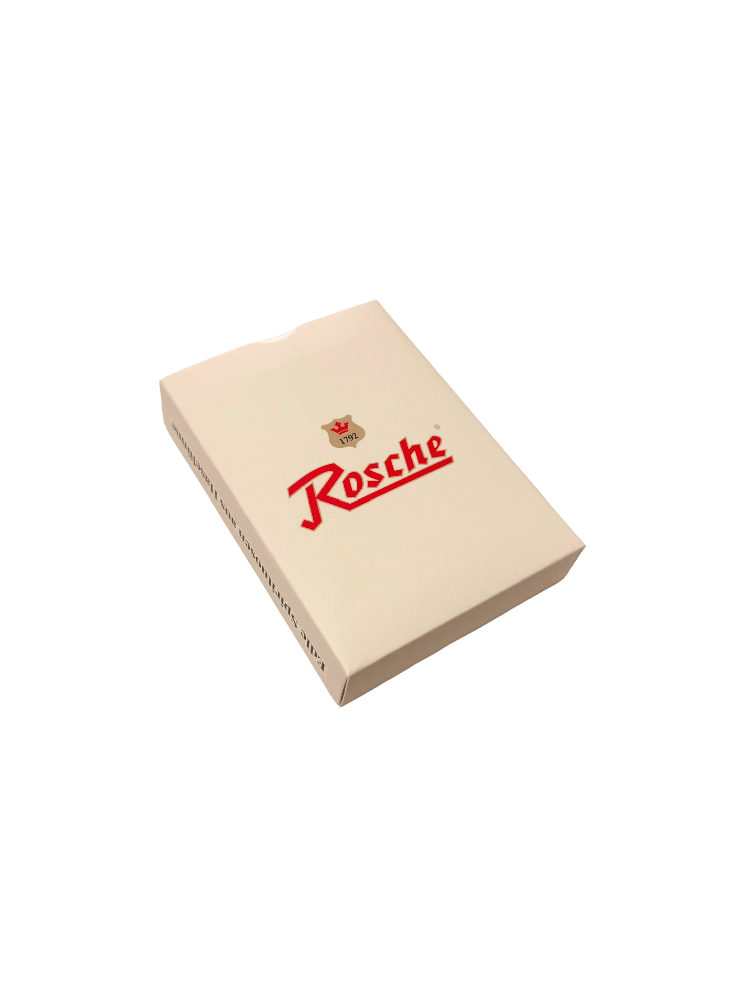 Rosche Spielkartenset - Französisches Blatt mit 54 Karten - Edelkorn-Brennerei Jos. Rosche