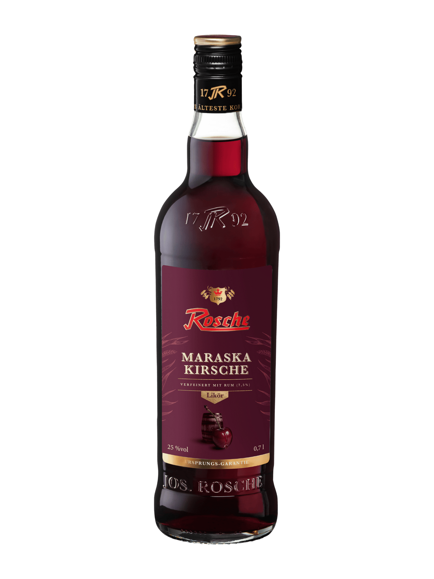 Maraska Kirsche verfeinert mit Rum 0,7 l