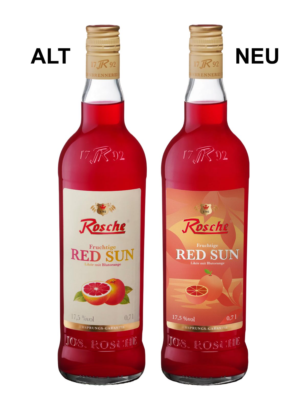 Red Sun 0,7 l - Edelkorn-Brennerei Jos. Rosche