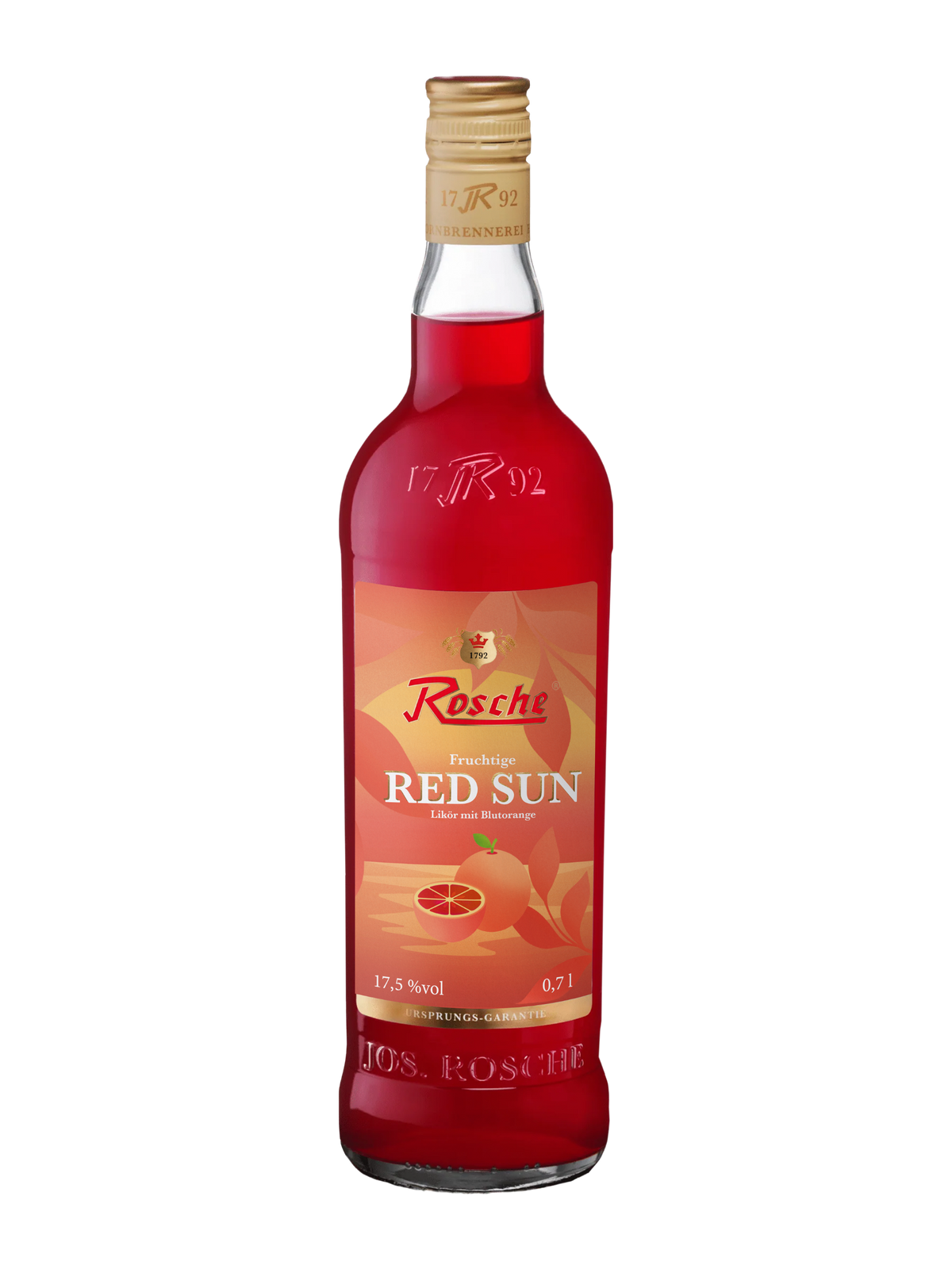 Red Sun 0,7 l - Edelkorn-Brennerei Jos. Rosche