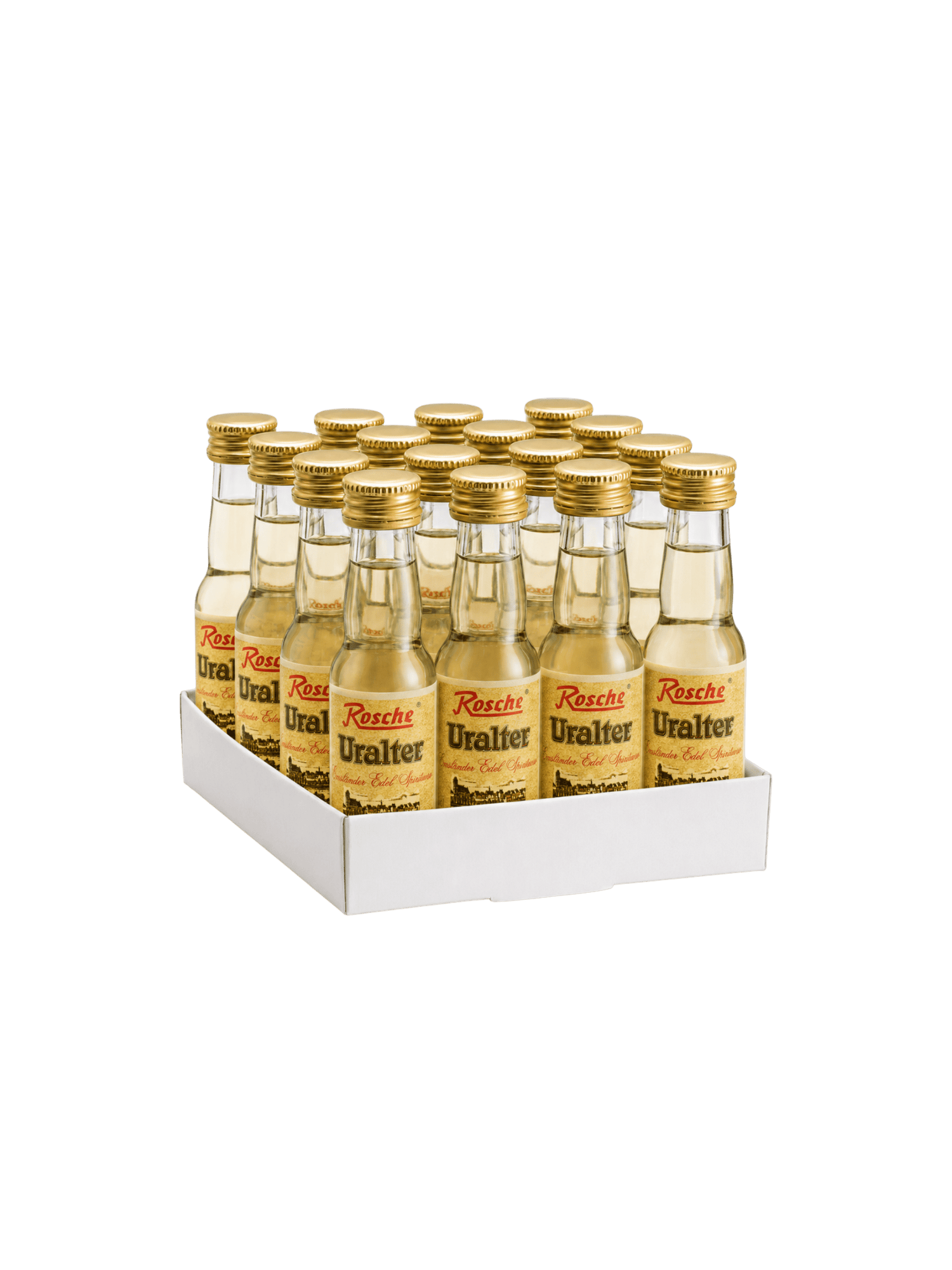 Uralter 16x0,02 l - Würfel - Edelkorn-Brennerei Jos. Rosche