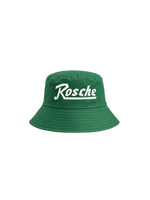 Rosche Wendefischerhut grüne Seite mit Rosche Logos