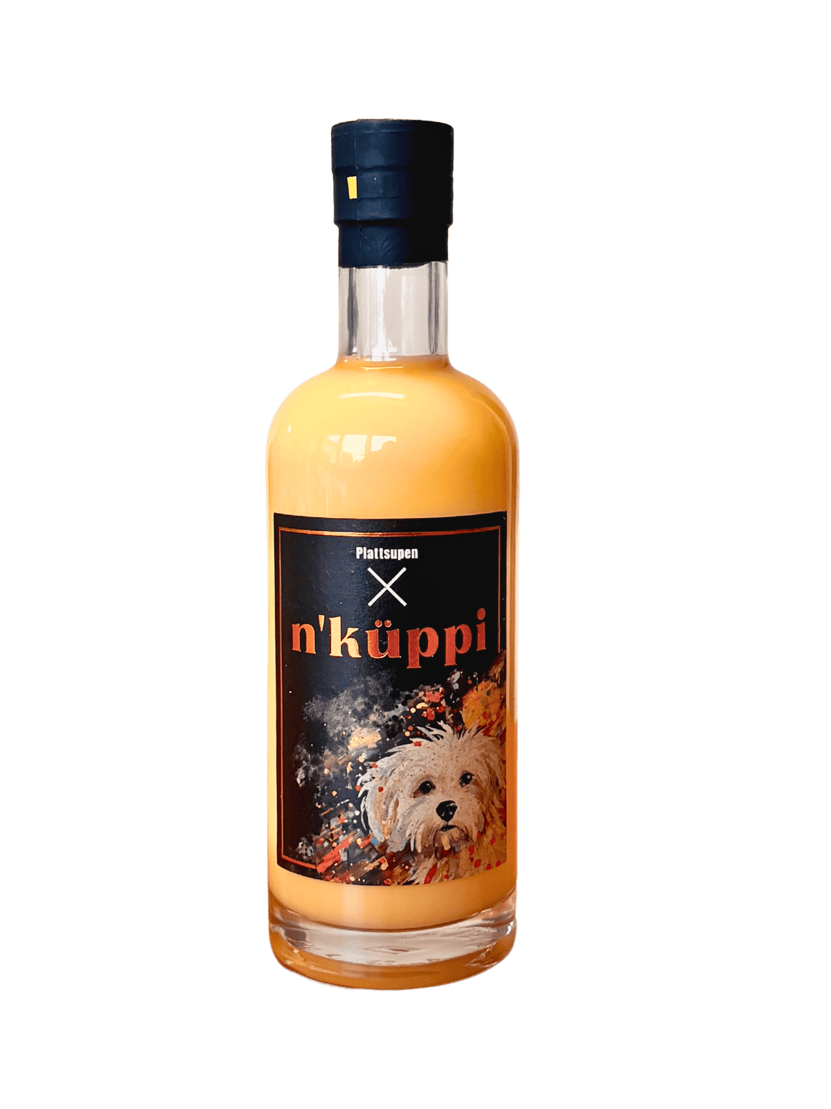 Plattsupen - n'küppi - Maracuja Sahne-Likör 0,5l - Edelkorn-Brennerei Jos. Rosche
