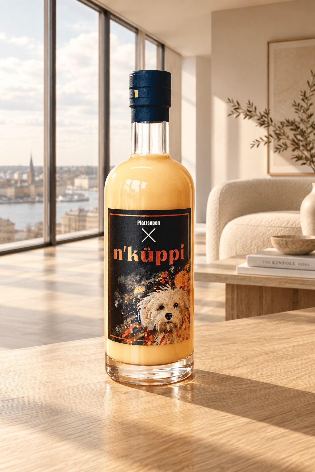 Plattsupen - n'küppi - Maracuja Sahne-Likör 0,5l - Edelkorn-Brennerei Jos. Rosche
