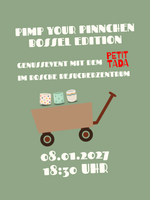 Rosche x PetitTada - Pimp your Pinnchen am 08.01.2027 - Genussevent mit Keramik bemalen und Cocktails