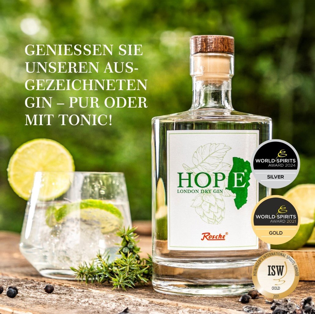 HOPE London Dry Gin 43 %vol. 0,5l