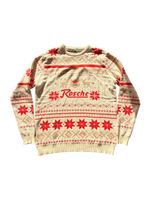 Rosche Weihnachtspullover Vorderseite mit Rosche Logo